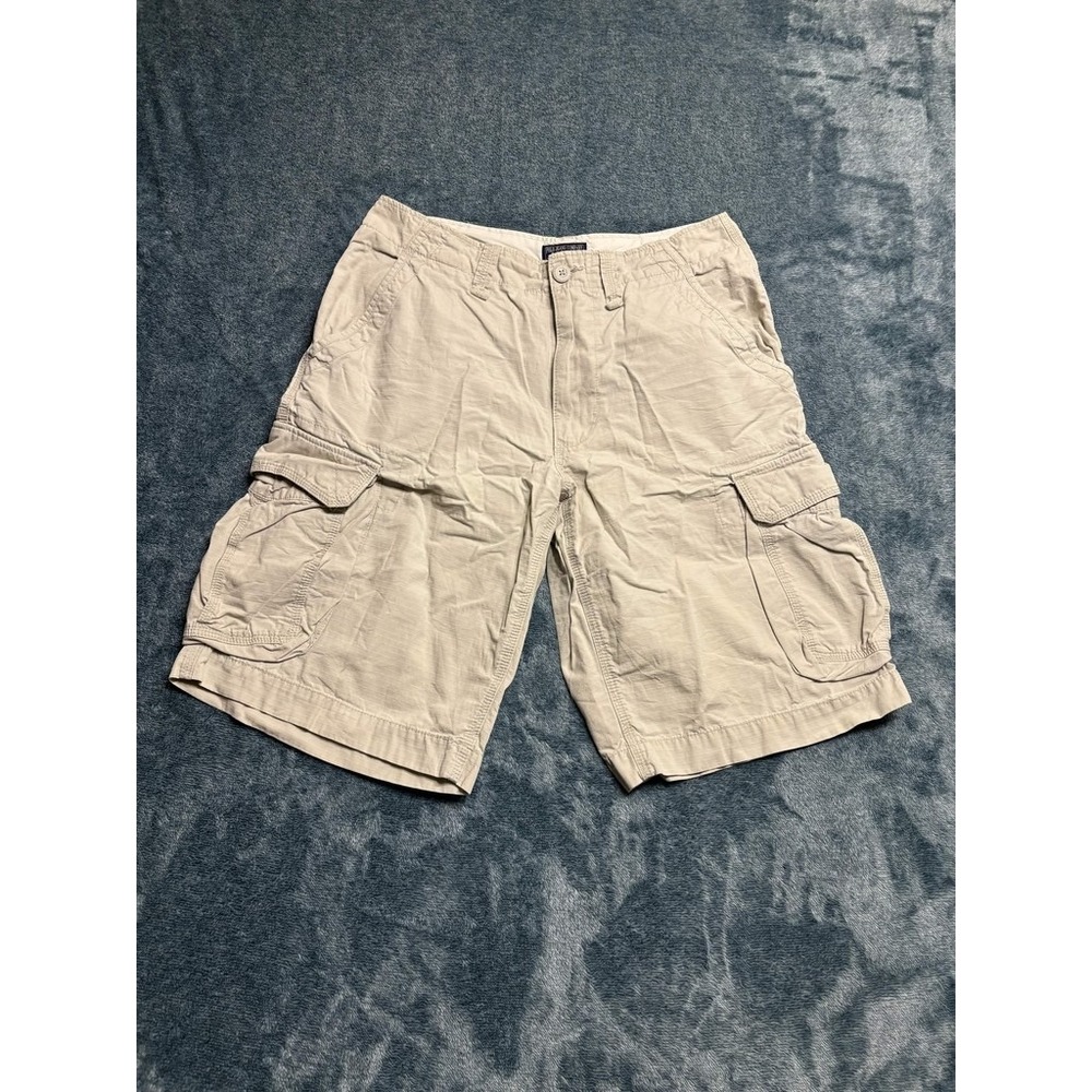 Polo Jeans Co. Men's Khaki Ripstop Cargo Shorts Size 32 RL Utility